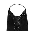 thumbnail image 1 of Bolsa George para Mujer Tote Grande con Estoperoles, Asa Corta, con Forro Interior y Botón Negro, 1 of 4