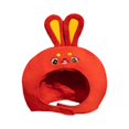 thumbnail image 2 of Gorro de conejo Fernando con orejas de peluche, 2 of 8