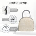 thumbnail image 4 of Disketp pita baked bread Bolsa Térmica para Almuerzo, Lonchera con Abertura Amplia y Gran Capacidad, Organizador Reutilizable para Mujeres, Hombres y Adultos, 4 of 6