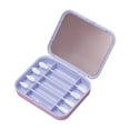 thumbnail image 2 of Reusable Cotton Swabs with Mirror, Washable Cotton Buds for Ear Cleaning, Skin-friendly Silicone Ear Sticks, for Eyelash Extension, Lip Brush, Make-up Cleaning, Wound Care Levamdar 2035616-1, 2 of 8
