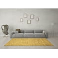 thumbnail image 3 of Ahgly Company Indoor Square Abstract Brown Modern Area Rugs, 4' Square, 3 of 4