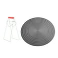 thumbnail image 1 of Difusor De Estufa De Gas Antideslizante, Placa Difusora De Calor De aleación De Aluminio Con Elevador De Bandeja Para Cocinar, Protege El Fondo De La Olla, Bandeja De, 1 of 7