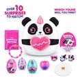 thumbnail image 2 of Peluche Rainbocorns Eggzania Mini Mania Panda para niñas, 2 of 7