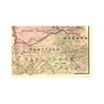 thumbnail image 3 of Historic County Map - Santa Clara County California - Thomas 1876 - 23 x 35.75 - Vintage Wall Art, 3 of 5