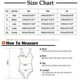 thumbnail image 3 of RQYYD Swimming Suits for Women One Piece Women's One Piece Athletic Racerback Swimsuit Slimming Bathing Suit for Women Swimwear, 3 of 7