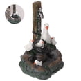 thumbnail image 4 of Estatua De Jardín De Animales, Fuente De Agua De Pato Resistente A La Intemperie, Decoración De Fuente De Pato, Figuritas De Pato De Resina, Escultura Para Jardín, Patio, Césped, 4 of 6