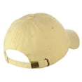 thumbnail image 4 of NYFASHION101 Unisex Adjustable 6-Panel Low-Profile Baseball Cap LOW100- EP Banana Yellow, 4 of 4