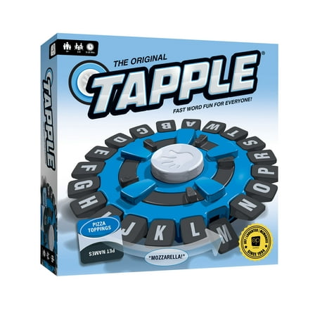 Tapple Word Game by USAopoly, Fast-Paced Family Board Game, 2 - 8 Players Ages 8 and up