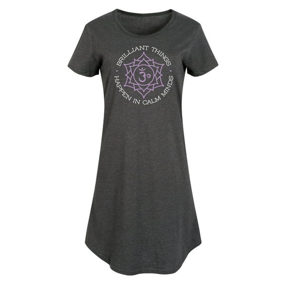 Instant Message - Brilliant Things Happen in Calm Minds - Women's Any Way Dress