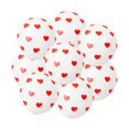 thumbnail image 3 of Juego de 50 globos de látex con forma de corazón para San Valentín. Bola Blanca Corazón Rojo, 3 of 9