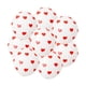 thumbnail image 3 of Juego de 50 globos para San Valentín, decoración para las fiestas. Bola Blanca Corazón Rojo, 3 of 9