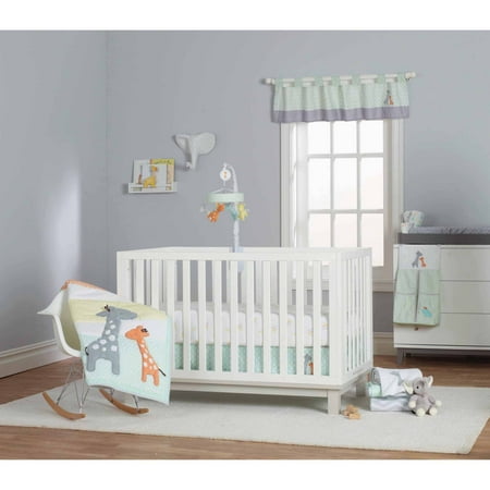 Child Of Mine By Carter S Giraffe Family Crib Bedding Set 3 Piece