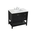 thumbnail image 4 of 36 inch Single Bathroom Vanity in Black, 4 of 8