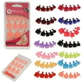 thumbnail image 2 of Nuevas 24 Piezas de Uñas de Pies , Cubierta , Pedicura, Uñas Postizas, Puntas / Verano / Playa / - Púrpura, un tamaño Fernando Dedo del pie etiqueta engomada del clavo, 2 of 8