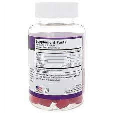 RejuviCare Biotin 10,000 mcg Gummies, Strawberry Flavor 60 ea (Pack of 3)