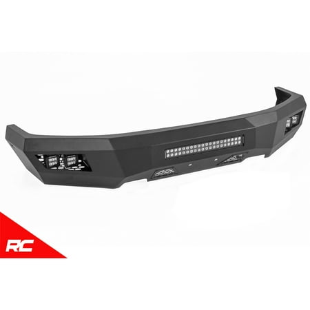 Duty Cube Truck - Rough Country Heavy Duty Front Offroad Bumper w/ LEDs (fits) 2015-2017 F150 ( F-150 ) (4) Cubes (1) 20