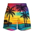 thumbnail image 3 of WRFWUL Men's Swim Trunks Quick Dry Bathing Suit Swimming Board Shorts Mesh Lining Hawaiian Beach Swimwear with Pockets, 3 of 5