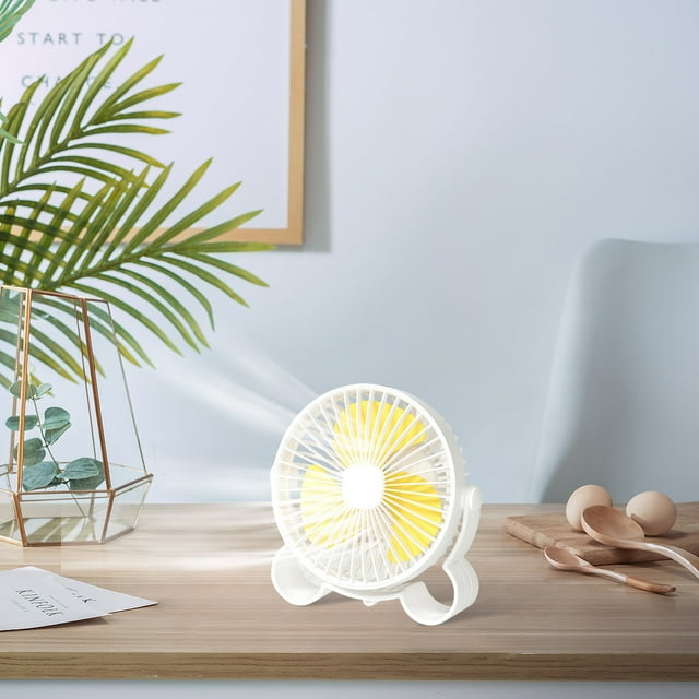 Ventilador De Escritorio Usb, Mini Ventilador Personal Portátil, 3 Configuraciones De Velocidad Con Cabezal Flexible Y Alimentación Por Usb, Enfriamiento Silencioso Y Potente Para El