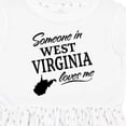thumbnail image 4 of Inktastic Someone in West Virginia Loves Me Girls Toddler Dress, 4 of 5