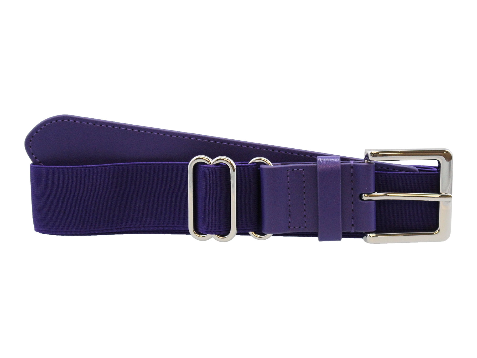 Pro Feet Belt-A Black Adult 1.5 Elastic Belt And Buckle