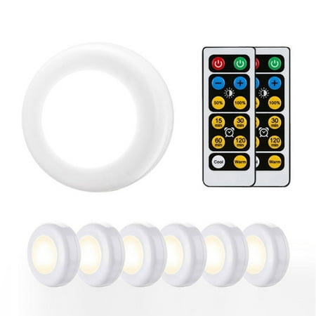 

Bluethy Kitchen Cabinet Light Wireless Dimmable Touch Sensor Dual Color LED Night Lamp