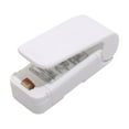 thumbnail image 1 of Portable Mini Sealing Machine New Mini Bag Sealer Handheld Heat Vacuum Sealer Household Sealing Machine Heat Sealer Capper For Bags Package Food Kitchen Gadget Vacuum Sealer Large Vacuum Packing Bags, 1 of 4