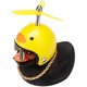 thumbnail image 1 of Negro Que Lleva Un Casco Decoración Exterior Del Coche Decoraciones De Salpicadero De Coche Suave Multiusos Para El Salpicadero Del Coche Del Dormitorio De La Motocicleta Inevent HA039450-04, 1 of 5