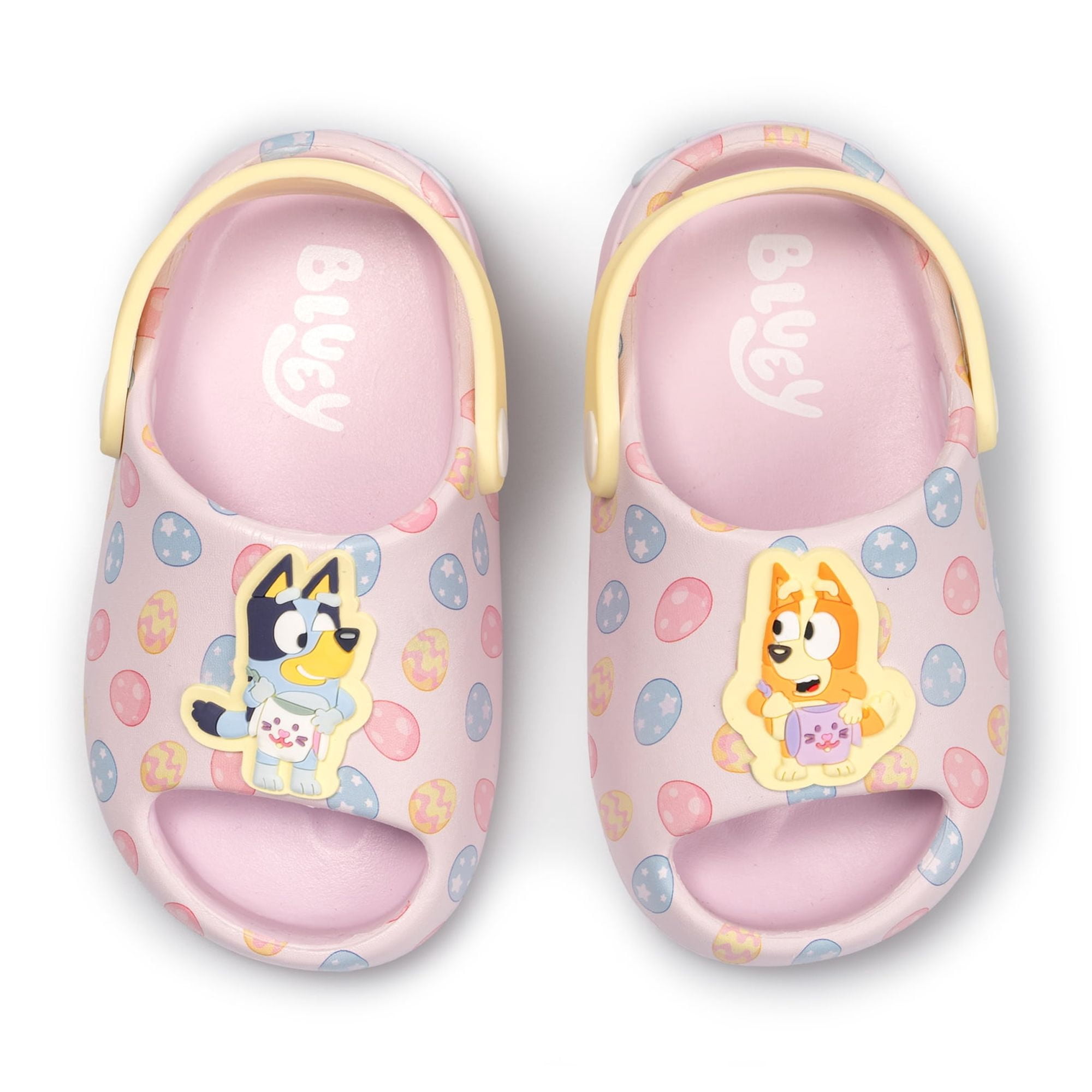 Bluey Toddler Girls Easter Slide Sandal