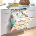 thumbnail image 2 of Yayeee Magnetic Dishwasher Cover for The Front Decoration Home Kitchen Machine Sticker Protector, Halloween Cute Pumpkins, 2 of 6