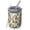 Beige Buffalo Skull, variant on 12oz Coffee Tumblers Yellow Highland Cow Flower Pattern Stainless Steel Vacuum Insulated Travel Tumbler Coffee Cups Mug with Lid and Straw with Cleaning Brush for Cold & Hot Drinks