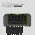 thumbnail image 3 of DQrwqpou Adaptador Corriente 450 W para Tarjeta Gráfica 4090 4080 4070 Ti 3090 (negro STD), 3 of 9