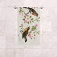 thumbnail image 6 of Absorbent Soft Hand Fingertip Towels, 2 Pcs Face Bath Towels Set Birds Flower Branch on Light Beige Washcloths for Bathroom Hotel Kitchen, 30"x15", 6 of 6