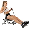thumbnail image 1 of Máquina de Remo Sunny Health & Fitness SF-RW5639 Movimiento Completo Monitor LCD 12 Niveles de Resistencia 350 lb Gris Sunny Health & Fitness SF-RW5639, 1 of 2