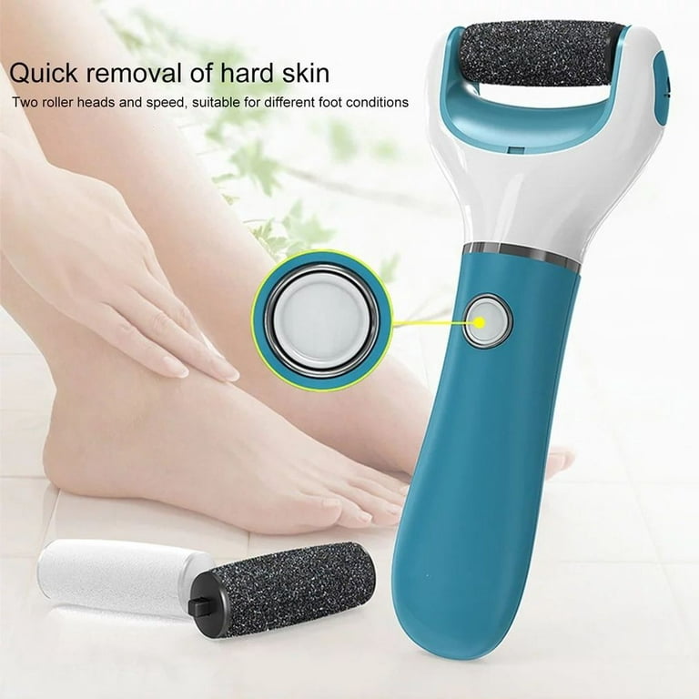 Amble Electric Foot Scrubber Callus Remover for Feet - Rechargeable Foot  File Pedicure Tools - Professional Pedi Foot Care Kit for Hard/Dead/Dry