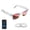 White, variant on AI Smart Glasses with 8MP HD Camera, Bluetooth Translation, Waterproof for Travel, Sports - White