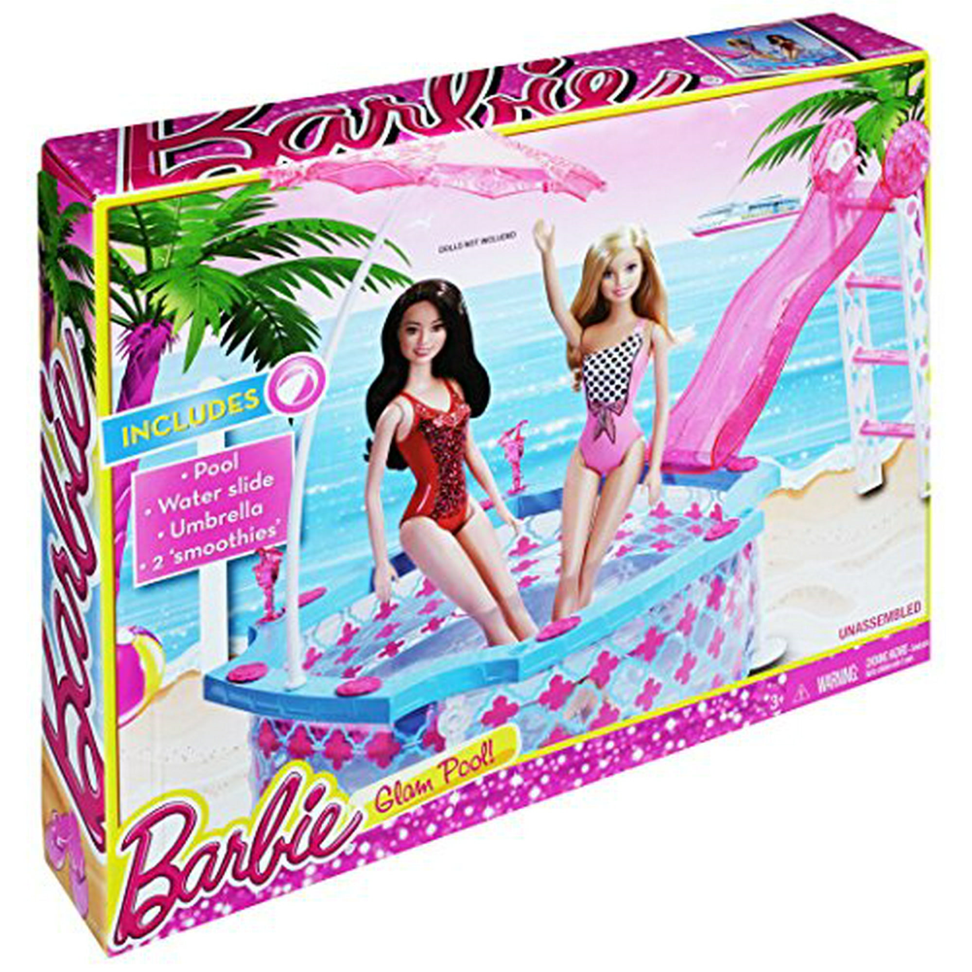 Barbie Glam Pool Walmart