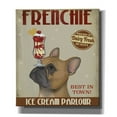 thumbnail image 1 of Epic Graffiti 'French Bulldog Ice Cream,' by Fab Funky, Canvas Wall Art, 26"x30", 1 of 3