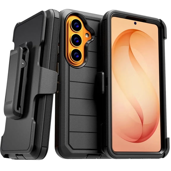 Rome Tech Defender Case for Samsung Galaxy S26 Plus (2026) – Black