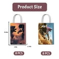 thumbnail image 2 of 16 Pcs For King Kong Party Favor Bags – 2 Styles with Handles, Gift Bags for Birthday Parties, Themed Celebrations, Events, 2 of 5