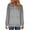 Gray, variant on Besolor Women's Plus Size Zip up Hoodies Coat Long Sleeve Hooded Sweatshirts Casual Comfy Jackets Outwear with Pockets