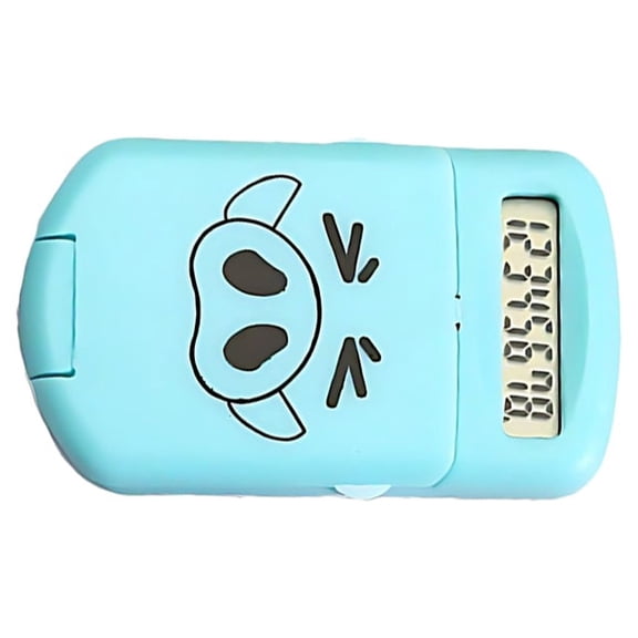 Cateissary Mini calculadora flexible con batería de botón fino para estudiantes de escuela, sin esfuerzo, precisa y eficiente Computadoras y accesorios azul