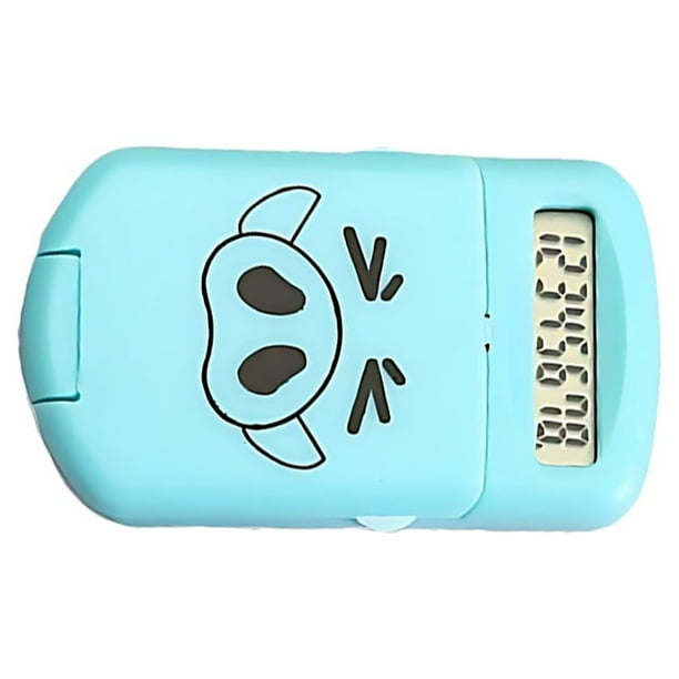 Cateissary Mini calculadora flexible con batería de botón fino para estudiantes de escuela, sin esfuerzo, precisa y eficiente Computadoras y accesorios azul