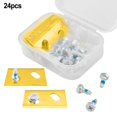 thumbnail image 1 of Bgsha 24 Pcs Lames de Rechange pour Tondeuse Robomow RK Pièces de Rechange pour Robot, 1 of 8