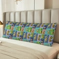 thumbnail image 6 of Bingfone Body Pillow Cover Long Pillow Case With Zipper Decorative Bedding Pillowcase 20"X54" Soft Cushion Pillow Case For Bedroom-Construction Machinery, 6 of 8