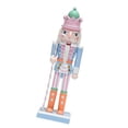 thumbnail image 1 of GUOOL Nutcracker Figurine Craft Christmas Decoration for Christmas Tree Shelf Home Blue, 1 of 9