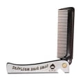 thumbnail image 4 of Steel Beard and Mustache Comb Folding Fine Pocket New, 4 of 8