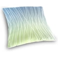 thumbnail image 3 of Light Blue Green Velvet Plush Throw Pillow Cushion Case Cover - 18" x 18" - Invisible Zipper Home Decor Floral for Couch Sofa No Pillow Insert, 3 of 5