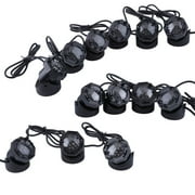 Waterproof Submersible RGB LED Pond Spot Lights For Underwater Pool Fountain Aquarium Spotlights With 4 Colors Lenses