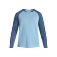 thumbnail image 5 of George Men's and Big Men's Raglan Tee with Long Sleeves, Sizes S-3XL, 5 of 5