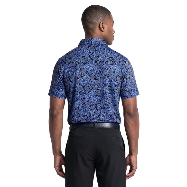 Ben Hogan Men's Tropical Print Performance Polo Shirt photo 2